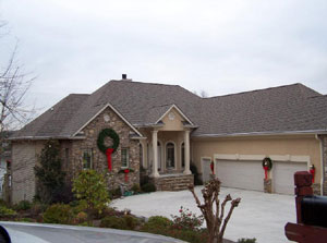 Gutter topper/cover installation sample